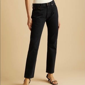 Khaite Kyle Jeans in Black